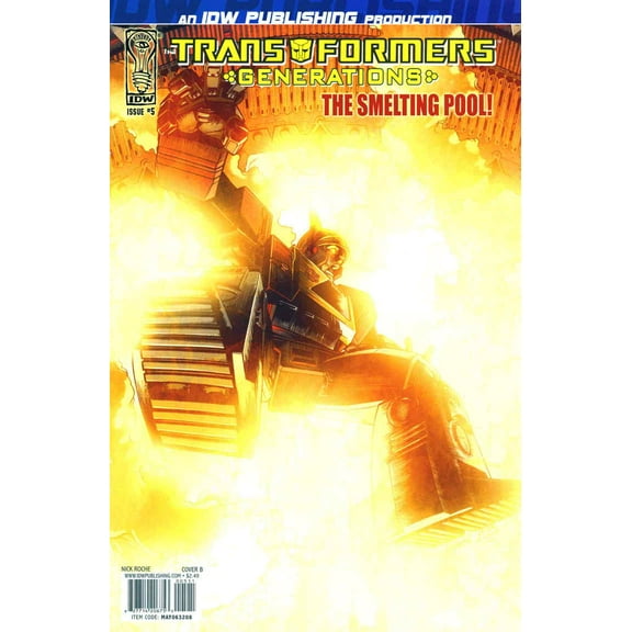 Transformers, The: Generations #5B VF ; IDW Comic Book
