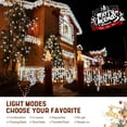 thumbnail image 3 of SQHQ 150ft LED Rope White Lights Outdoor 810 LED Connectable and Flexible Tube Lights with 8 Modes Waterproof LED Rope Lighting for Party Holiday Garden Garden Indoor Outdoor Decoration, 3 of 5