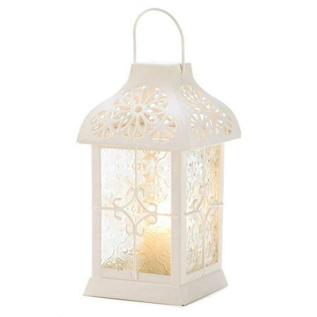 - Gifts & Decor Daisy Gazebo Candle Holder Home Garden Hanging Lantern, Stunning candle lantern with intricate glass and metal work. By Gifts Decor
