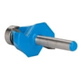 thumbnail image 1 of Router Bit Chamfer Tool with Carbon Steel YG6 Alloy 1/4in Round Shank for Woodworking, 1 of 7