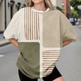 thumbnail image 2 of ZJXFGS Womens Fall Tops Casual Tops for Women School Outfits for Teachers Tshirts Shirts for Women Beige S, 2 of 9
