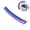 blue, variant on SharkTRUE Reflective Spike Helmet Sticker – Cut-to-Fit Rubber Visor Decal for Motorcycle Bike Safety