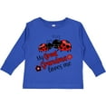 thumbnail image 3 of Inktastic My Great Grandma Loves Me with Cute Ladybugs Boys or Girls Long Sleeve Toddler T-Shirt, 3 of 5