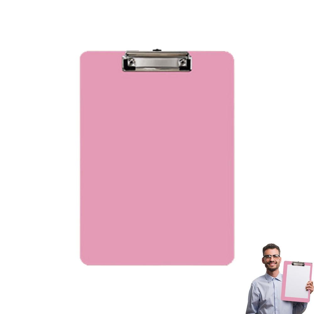 Erty Kids Clipboard Classroom Clipboards with Low Profile Metal Clip A4