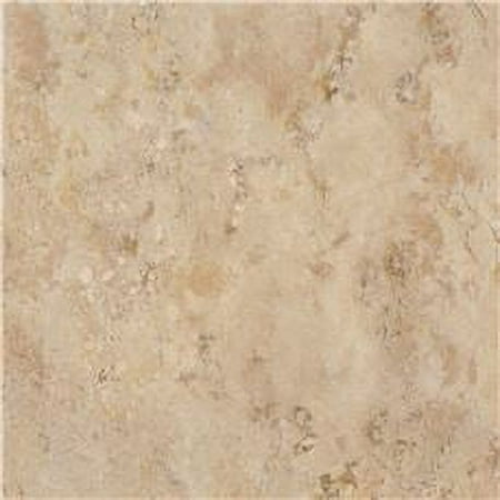 Earthwerks Winton Adobe Stone Self-Adhesive Vinyl Floor Tile, Cream And Beige, 12X12'', .08 Gauge (2 Mm), 36 Per Case