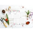 thumbnail image 4 of Inkdotpot 4x6 Inch Recipe Cards (Set of 50) , Thick Double Sided Premium Card Stock- Modern Style White Recipe Notecards for Weddings- Bridal- Baby Shower - Bridal Shower Floral Theme, 4 of 6