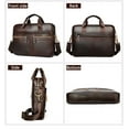 thumbnail image 6 of Men's Briefcases Men's Bags Genuine Leather Handbag for Men Laptop Bag Leather Briefcases Bag Documents Bag Messenger Bag, 6 of 6