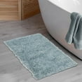 thumbnail image 3 of Cotton Loom Bath Mat Blue 20X32, 3 of 4