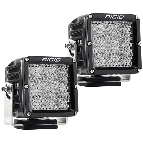 Rigid Industries Dually XL Hybrid Diffused - Spot Lights (Set of 2) - 322313