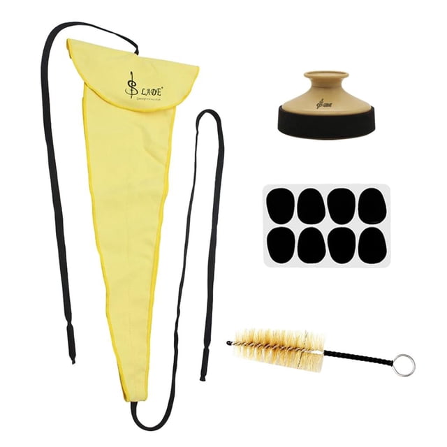 Kit de limpieza quatre en un para accesorios de piezas de instrumentos saxofón