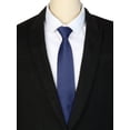 thumbnail image 4 of INSPIRE CHIC Men's Tie Zipper Adjustable Neck Tie for Casual Formal Navy Blue -2, 4 of 4