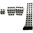 thumbnail image 3 of 4Pcs Stainless Steel Pedal for W202 W203 W204 W124 W210 W211 W212 W218 X204 R172 R231 C E CLS SLK, 3 of 5