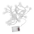 thumbnail image 1 of Abastado Decorativo LED Copo de Nieve Luz de Cadena Azul 5 M 50 Lámpara Linterna Cromática Lámpara de Vacaciones, 1 of 8