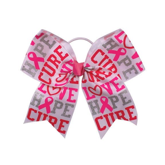 Chassé Jumbo Cheer For The Cause Hair Bow (Pink)