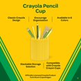 thumbnail image 3 of Crayola Pencil Cup, Dandelion Yellow, 3 of 3