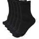 thumbnail image 4 of 5 Pairs Men Sports Running Five Finger Toe Socks Elastic Short S d Socks, 4 of 4