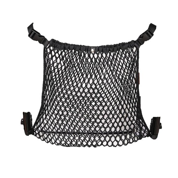 JUANCHENG Baby Stroller Storage Bag Large Capacity Stroller Storage Bag Polyester Adjustable Mesh Hanging Bag To Carry Diapers