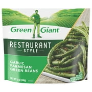 Green Giant Restaurant Style Garlic Parmesan Green Beans,12 oz Bag (Frozen Vegetables)