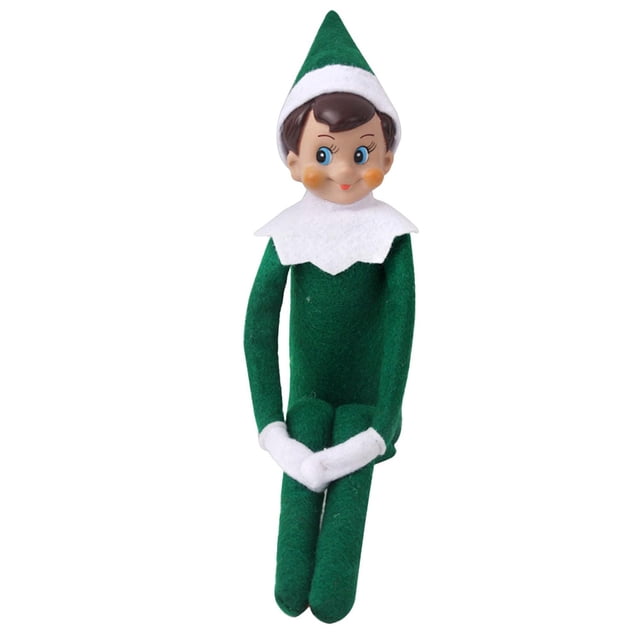 THE ELF ON MY SHELF TRADICIÓN NAVIDEÑA ELFO TRAVIESO SE PORTA MAL verde Chico