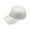 White, variant on AJGRHE Unisex Solid Baseball Cap Classic Hat for Male Female Everyday Wear Silver One Size