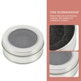 thumbnail image 4 of WRITWAA 3Pcs Single Coin Holder Silver Tinplate Box with Easy Open Lid for Coin Protection, 4 of 8