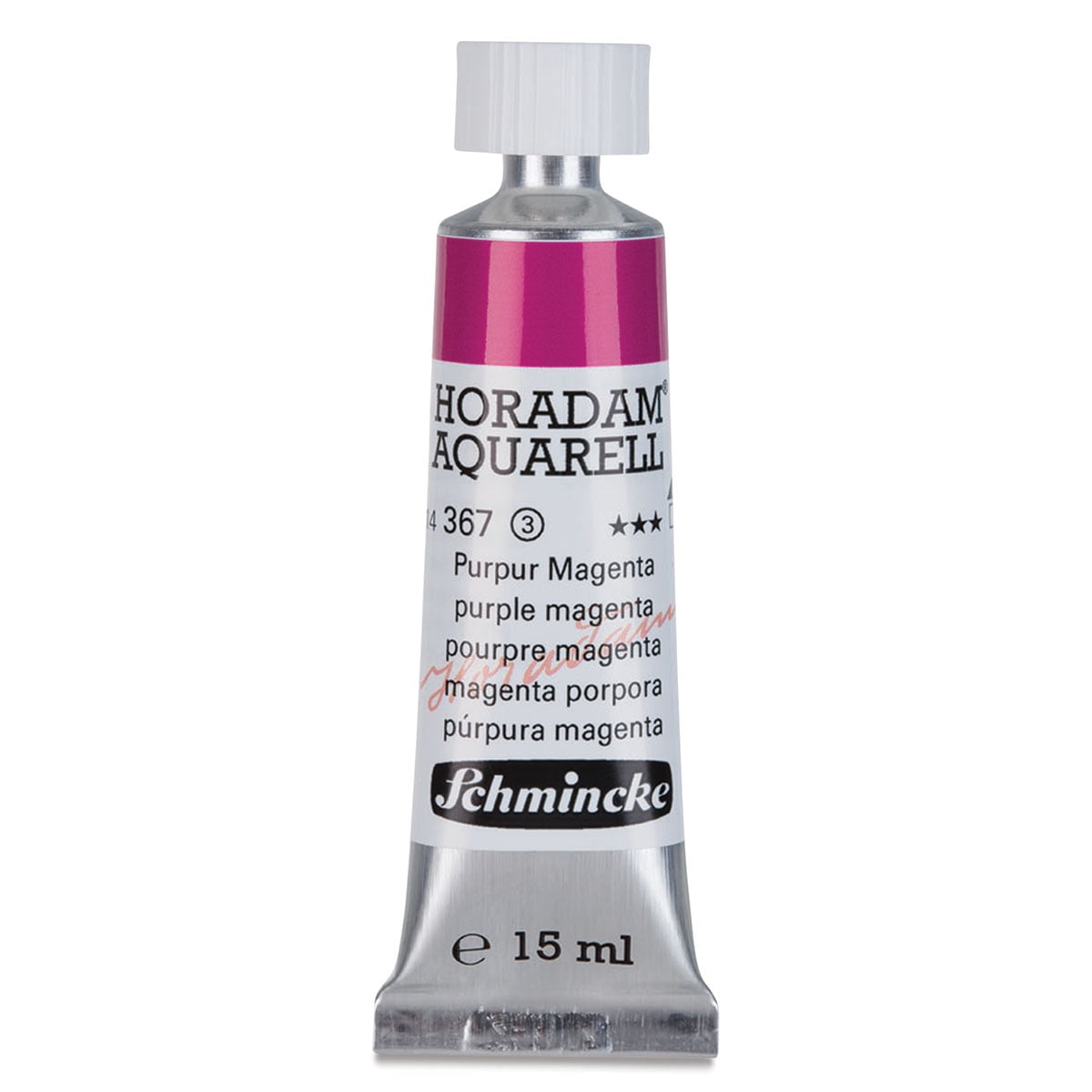 Schmincke Horadam Aquarell Artist Watercolor - Purple Magenta, 15 ml tube