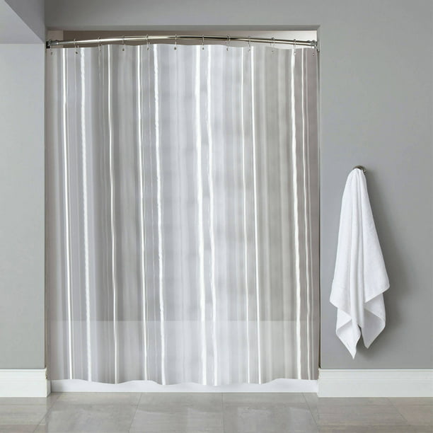 Heavy Weight 13 Gauge Peva Shower Liner, Best Shower Curtain Weights