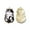 Black, variant on MATROOY 50pcs Enamel Cat Pendants Alloy Bracelets Charms Cute Animal Mixed 25x14mm-Sandy Coffee