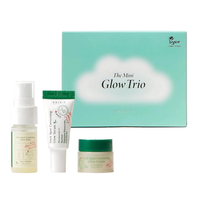 Set de regalo AXIS-Y Mini Glow Trio Dark Spot Correcting