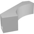 thumbnail image 6 of Ekena Millwork 3"W x 10"D x 10"H Westlake Architectural Grade PVC Knee Brace, 6 of 6