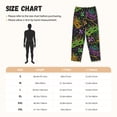 thumbnail image 3 of Balery Mardi Gras Surface Pantalones de pijama para mujer, pijamas ultraligeros, pantalones de estar por casa-3X-Large, 3 of 6
