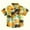 Multicolor, variant on Shldybc Toddler Baby Boys Shirts Hawaiian Cartoon Print Short Sleeve Cool Button Down Shirt Cute Top for Kids