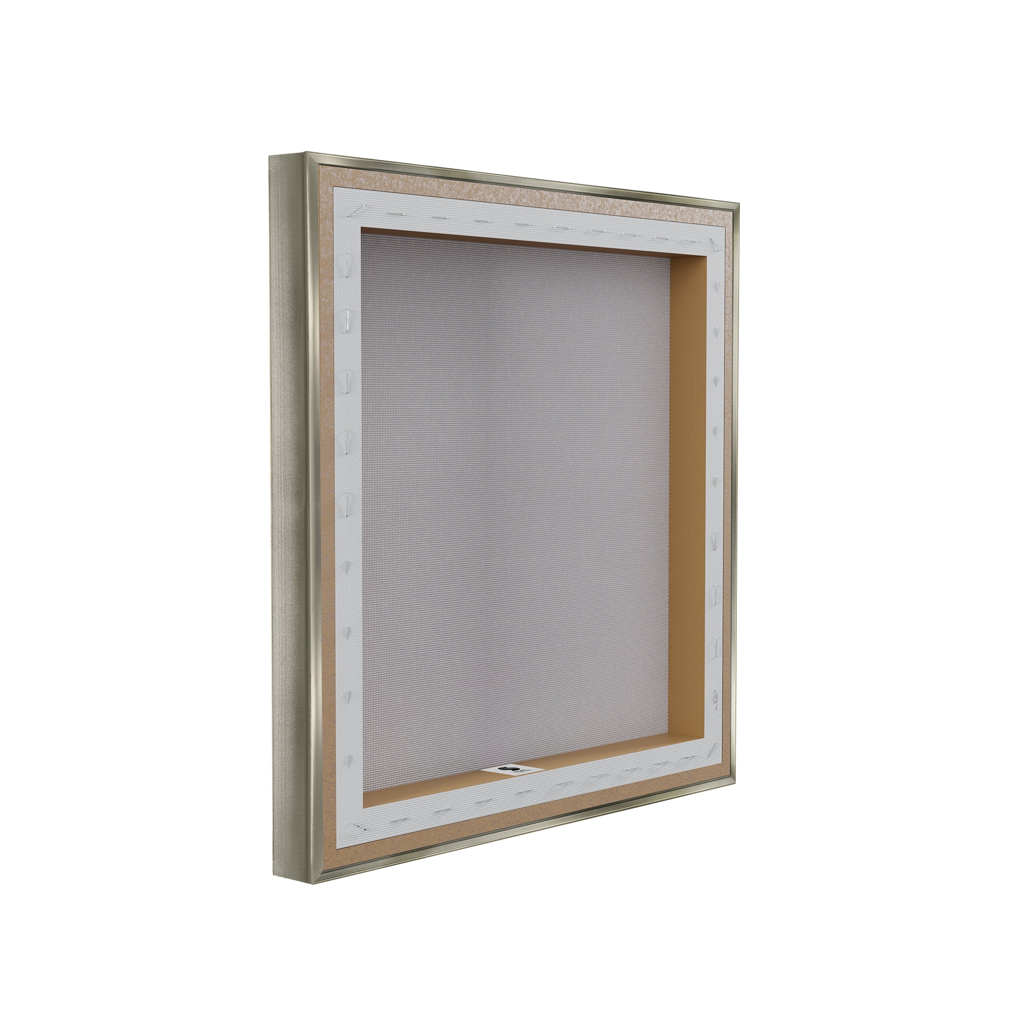 Stupell Industries Summer Bordered Cherries Gray Framed Floater Canvas Wall Art, design by Lucille Price