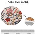 thumbnail image 6 of Round Picnic Table Cloth 100% Waterproof & Oil Proof, Elastic Fitted Table Cover for 36"-44" Round Tables, for Dining, Camping, Outdoor, 6 of 7