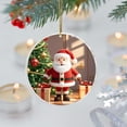 thumbnail image 3 of AUTUMN Christmas Ornaments, Santa Claus Christmas Pendant, Christmas Ornaments for Indoor Outdoor Car Home Yard Patio Lawn for Yard Patio Fence Garden Decorations, 3 of 4