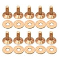 thumbnail image 2 of Rongfmy Rivets and Burrs Washers Fastener Studs for Saddlery Tack Repair Leather Working B, 2 of 7