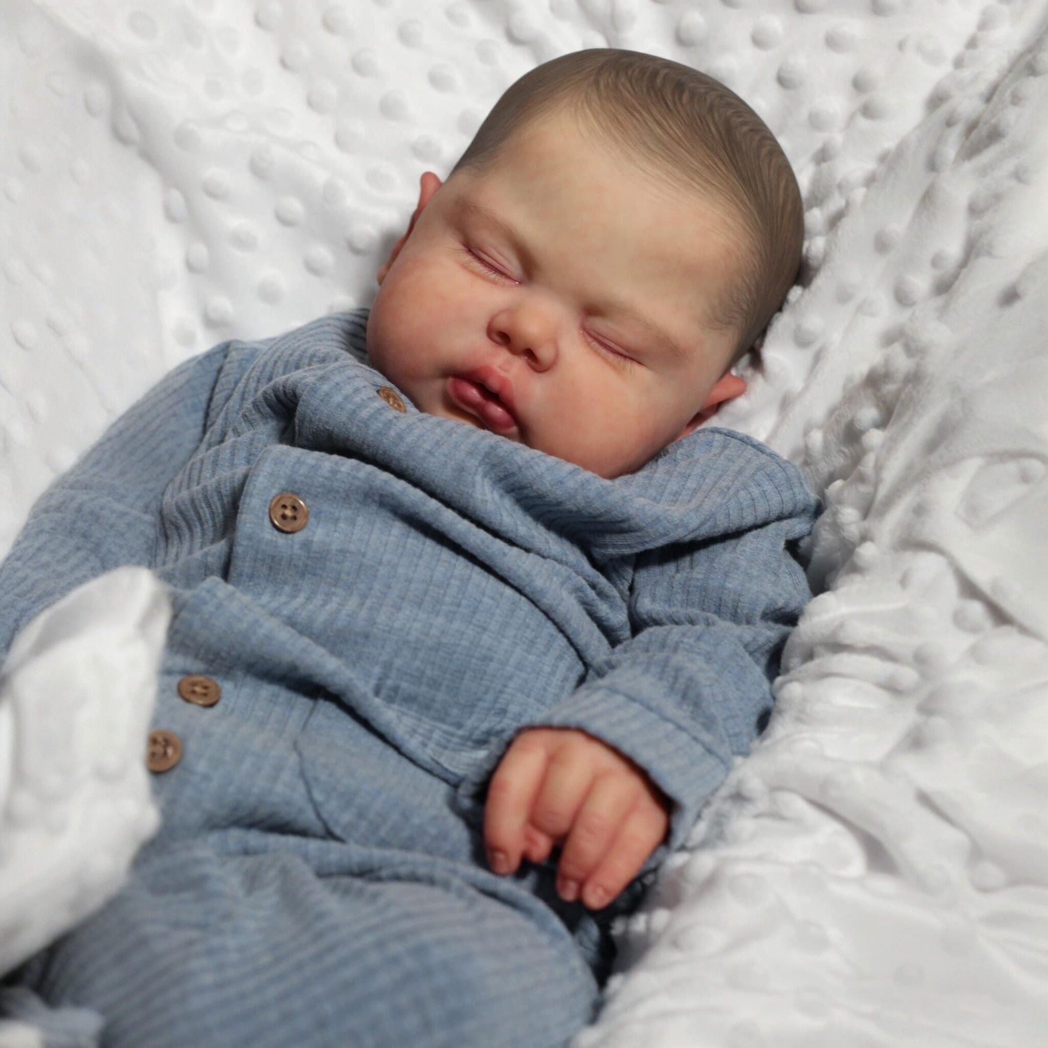 iCradle Lifelike Reborn Baby Dolls 24 inch 58 cm Handmade Realistic Soft Cloth Body Newborn Baby Dolls With Clothes Accessories Kids Age 3+