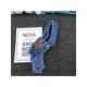 thumbnail image 1 of 1pc Fashionable Dog Jumpsuit Clothes For Teddy French Bulldog, Denim Overalls Design, 1 of 5