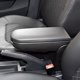 thumbnail image 4 of Sidaley Tapa de reposabrazos de cuero para coche, tapa de reposabrazos de consola central, pestillo de cubierta de reposabrazos de cuero PU para Ventana automotriz negro Sidaley VI3843-01B, 4 of 6