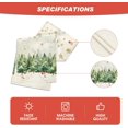 thumbnail image 5 of mubwai Xmas Trees Snowflakes Gifts Christmas Table Runner, Seasonal Kitchen Dining Table Decoration for Outdoor Home Party 13x72 Inch, 5 of 6