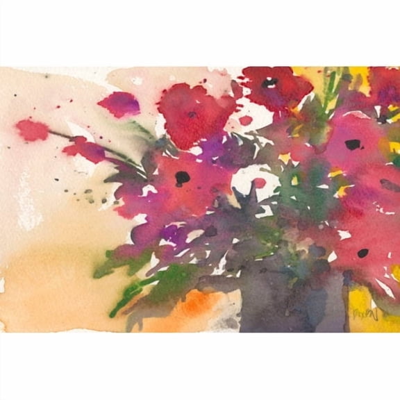 Marmont Hill "Bursting Impatients" Painting Print on Wrapped Canvas
