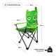 thumbnail image 2 of Silla Plegable Reforzada Para Camping Con Funda De Transporte Y Diseño Infantil De Marcianito, 2 of 6