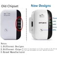 thumbnail image 2 of Extensor de alcance WiFi, amplificador de señal WiFi de hasta 300 Mbps, repetidor WiFi inalámbrico de alta velocidad 2,4 G con antenas integradas Ethernet Porjavascript:;t, cobertura WiFi completa de, 2 of 6