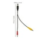 thumbnail image 3 of Adaptador de conector para cámara de reversa de automóvil con cable de extensión de 4 pines, convertidor de enchufe hembra y RCA DC para monitoreo de video., 3 of 7