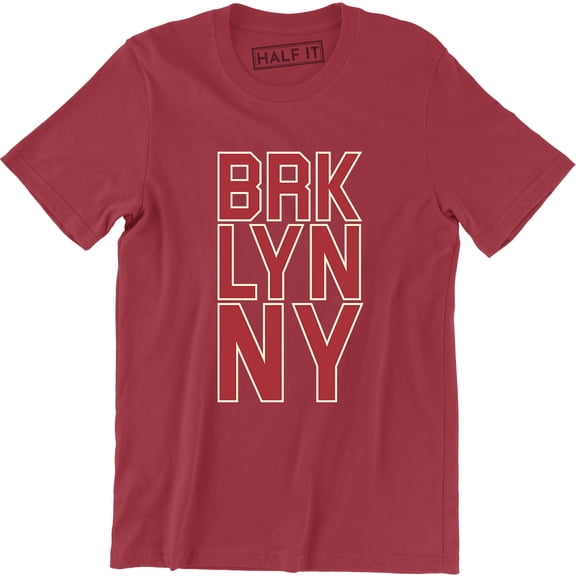 Brooklyn NY -New York City BK NYC Pride Classic Varsity Script Men's T-Shirt