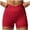Red, variant on Womens High Waist Yoga Shorts Abdomen Control Training Running Pants Workout Shorts Woman Womens Shorts Workout Shorts for Women with Pockets Yoga Short Pants for Women with Pockets