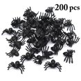 thumbnail image 1 of 200PCS Halloween Spider Small Simulated Plastic Spider Scary Spider Trick Prop, 1 of 9