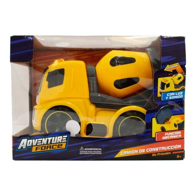 Vehículo Adventure Force Camión de Construcción de Fricción Amarillo