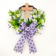 thumbnail image 1 of ABPWLY Easter Wreath Wreath Spring Wreath Wreath Door Wreath Door Hanging Decoration Clearance House Essentials Canada Days Home Essentials Home Goods, 1 of 7