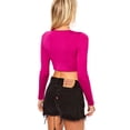 thumbnail image 2 of Top - Crop Top, Long Sleeve, 2 of 4